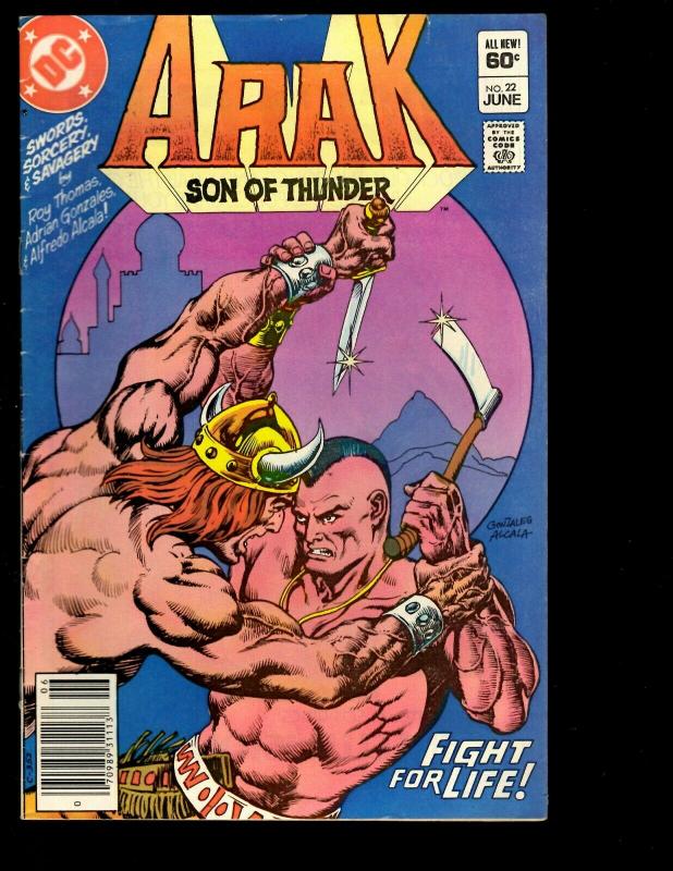 12 Arak Son of Thunder DC Comics # 3 4 5 8 20 21 22 23 25 27 28 Annual # 1 EK4