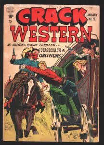 Crack Western #76  1952 - Quality  -VG- - Comic Book