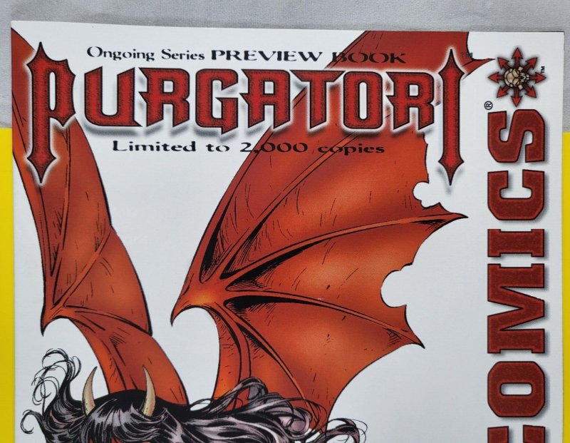 Purgatori Sneak Peek Preview 1998 Chaos! Comics Al Rio Limited VF+