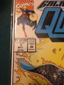 Quasar #34 COVER NUMBER MISPRINT! Operation: Galactic Storm part 17