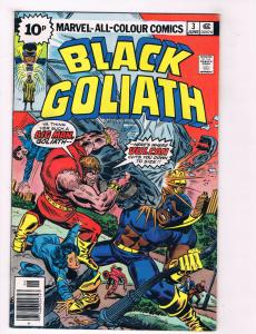 Black Goliath #3 FN Marvel Comics Comic Book June 1976 DE29