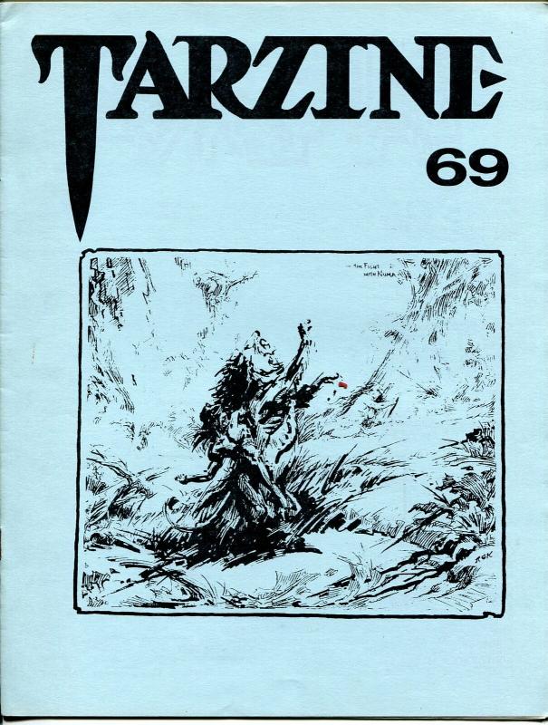 Tarzine #69 1988-Fanzine for collectors of Tarzan and ERB memorabilia-VF