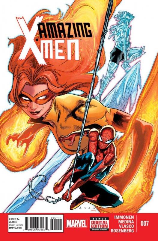Amazing X-Men (2014) #7 NM Kris Anka Cover Spider-Man App