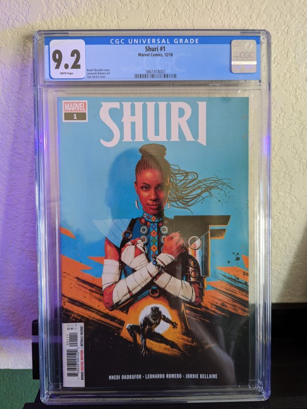 Shuri #1 (2018) CGC 9.2