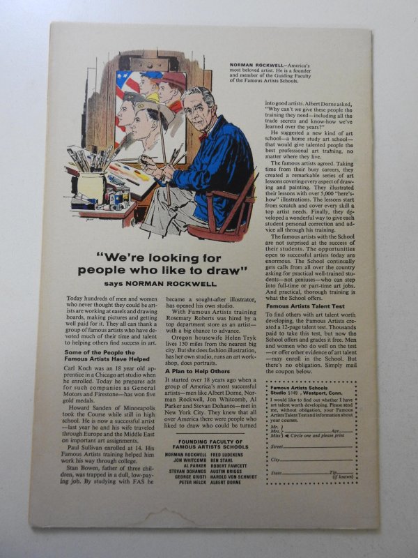 Fantastic Four #57 (1966) FN Condition! stain back cover