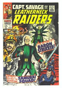 Captain Savage and His Leatherneck Raiders   #2, VF- (Actual scan)