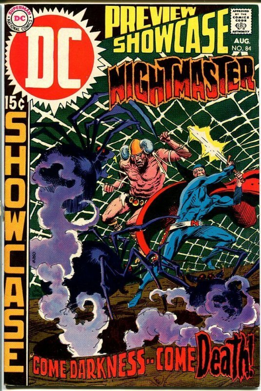 SHOWCASE #84-NIGHTMASTER-KUBERT-WRIGHTSON-DC FN/VF