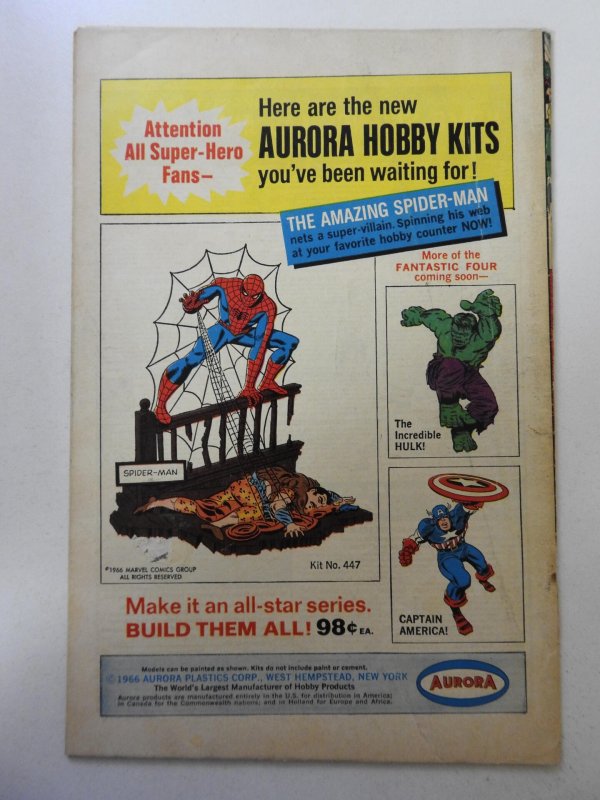 The X-Men #28 (1967) VG- Condition! rusty bottom staple, 1/2 in spine split