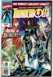 Thunderbolts #9 (1997 v1) Kurt Busiek Mark Bagley Black Widow NM