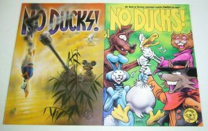 No Ducks #1-2 VF complete series REED WALLER underground comix last gasp