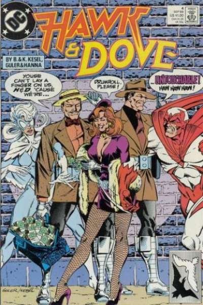 Hawk and Dove (1989 series)  #4, NM- (Stock photo)