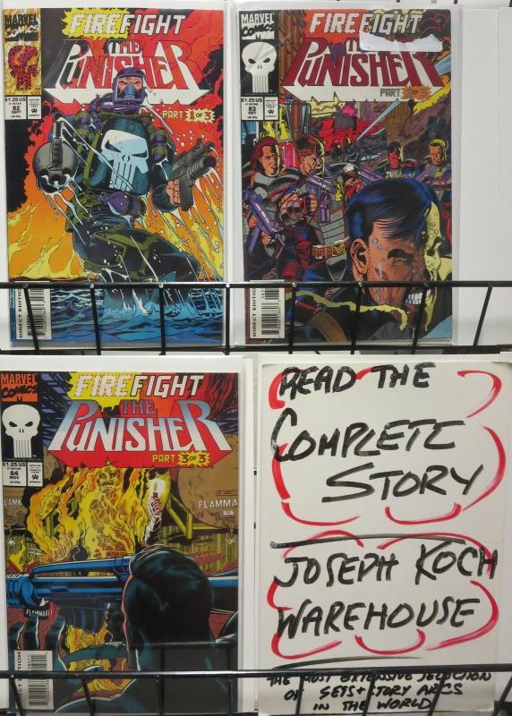 PUNISHER (1987)  82-84  Firefight complete story