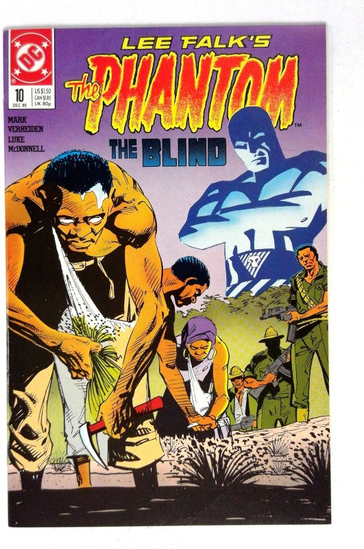 Phantom #10 (1989) Mark Verheiden Luke McDonnell DC NM-