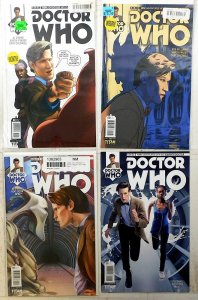 Doctor Who Eleventh Doctor Lot 4 #2D 1:25, 3C 1:10, 5, 5B 2014 Titan Var Comics