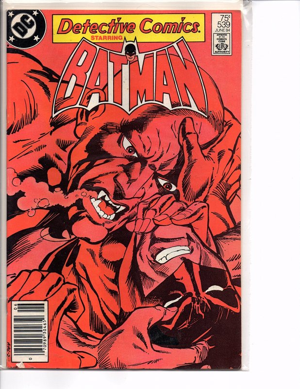 DC Comics Detective Comics #539 Batman; Doctor Fang Ed Hannigan Cover