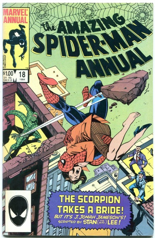 AMAZING SPIDER-MAN ANNUAL #18 1984-MARVEL- VF/NM