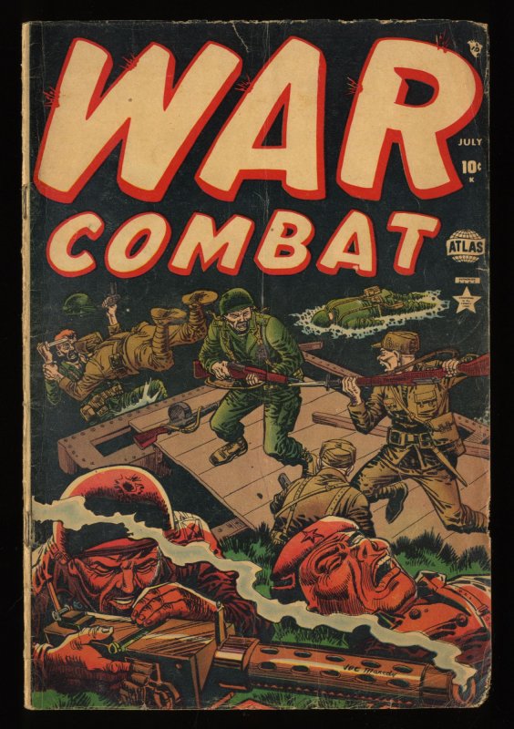 War Combat (1952) #3 GD 2.0 Golden Age!