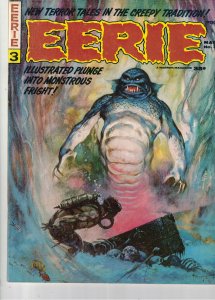 Eerie #3 (1966) NM- High-Grade Rare 3rd Iss Richmond CERT Frazetta Cvr Richmond!