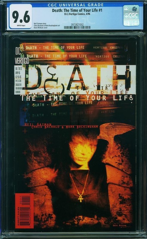 Death: The Time of Your Life #1 (1996) CGC 9.6 NM+