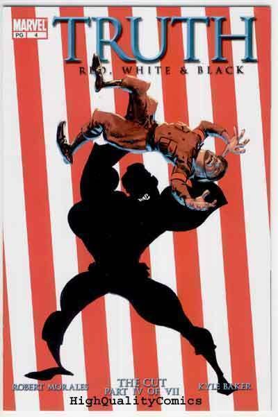 TRUTH : RED, WHITE & BLACK #4, VF, Captain America, 2002, more CA in store