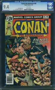 Conan the Barbarian #64 (1976) CGC 9.4 NM