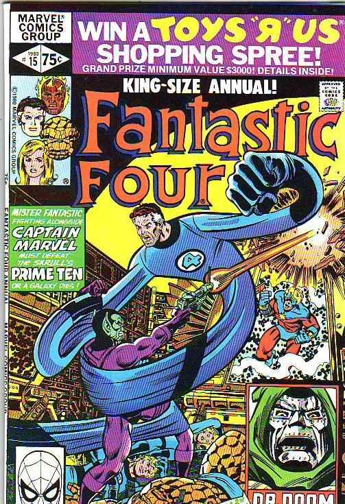 Fantastic Four King-Size Special #15 (Jan-80) NM+ Super-High-Grade Fantastic ...