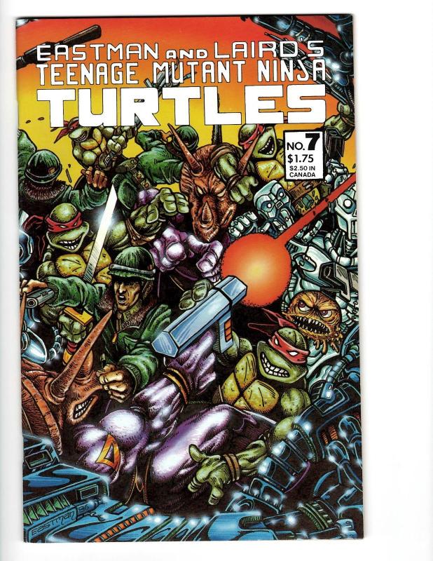 Teenage Mutant Ninja Turtles # 7 NM- Mirage Studios Comic Book Eastman Laird RM2