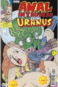 Anal Intruders from Uranus #4  EROS COMIX !!!  VF+
