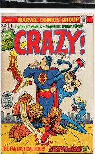 Crazy #3 (1973) Fantastical Four