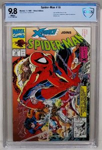 SPIDER-MAN #16 Direct Edition CBCS 9.8 Last Todd McFarlane Marvel Comics