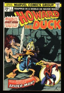 Howard the Duck #1 Spider-Man Appearance!