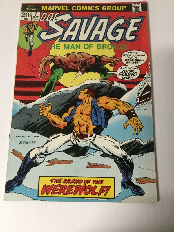 Doc Savage 7 Fn Fine 6.0 Marvel