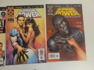 3 Supreme Power Marvel Max Comic Books #11 12 13 49 TJ27