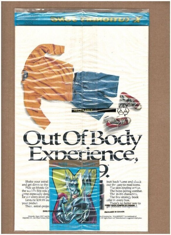 X-Force #18 Marvel Comics 1993 Sealed W/ Card X-Cutioner's Song NM- 9.2