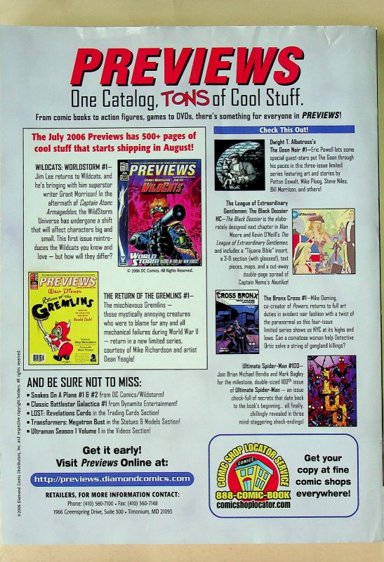 Comic Buyer's Guide #1621 Oct 2006 - Krause Publications 