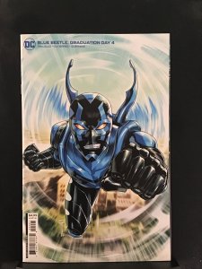 Blue Beetle: Graduation Day #4 Acuna Cover (2023)