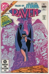 Tales of NEW TEEN TITANS #2, VF, Raven, George Perez 1982 more DC in store