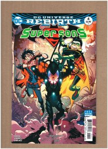 Super Sons #4 DC Comics 2017 Robin Jon Kent Superboy Batman Superman NM- 9.2 