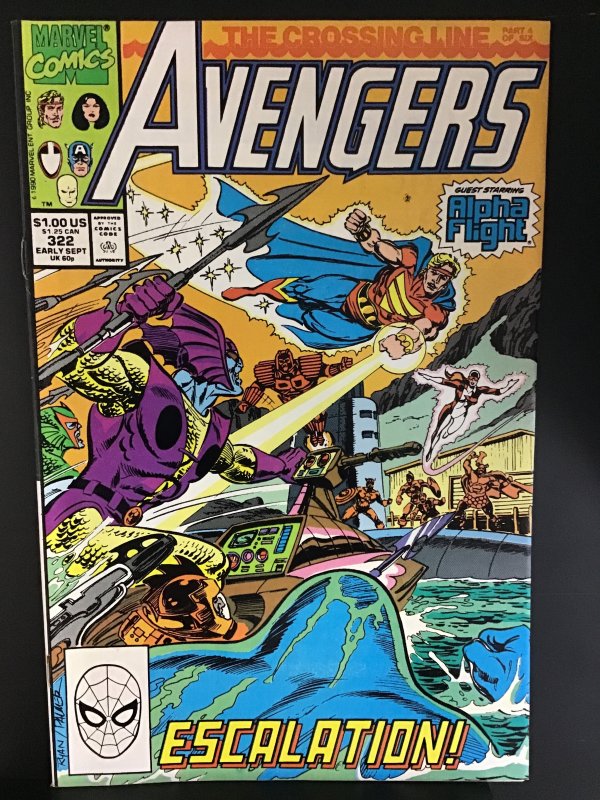 The Avengers #322 (1990)
