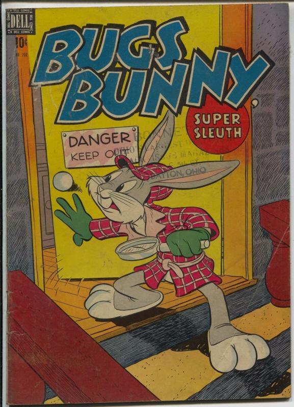 Bugs Bunny-Four Color Comics #200 1948-Dell-Super Sleuth-VG 