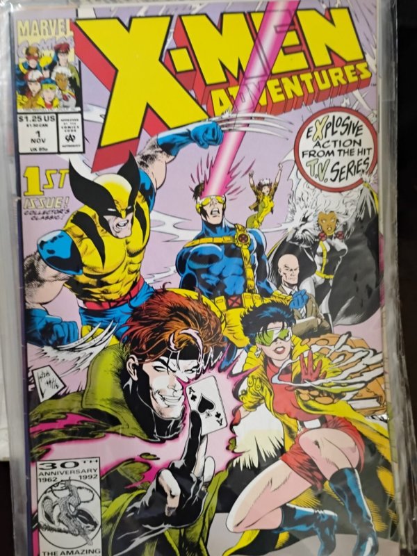X-MEN ADVENTURES # 1 1992 MARVEL DISNEY FOX TV ANIMATED KEY 1ST MORPH