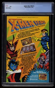 Spider-Man 2099 #2 CGC NM+ 9.6 White Pages