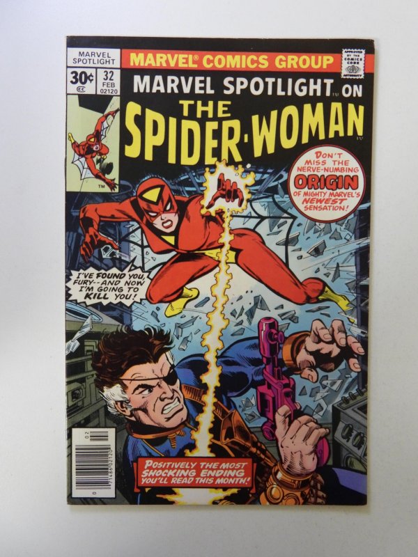 Marvel Spotlight #32 (1977) 1st appearance of Spider-Woman FN- condition