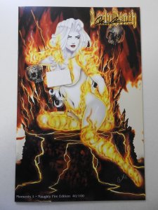 Lady Death Moments #1 Naughty Fire Edition NM Condition! Signed W/ COA!