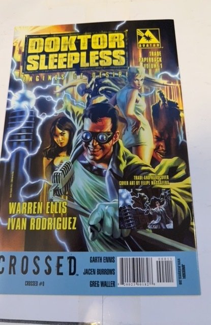 Crossed #0 (2008)1st print Garth ennis avatar