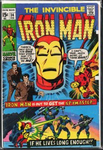 Iron Man #34 (1971) Iron Man