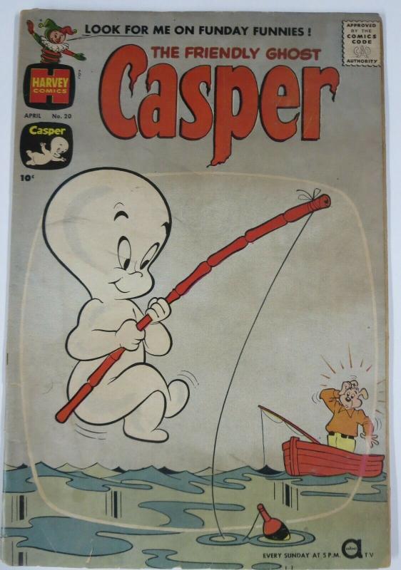 CASPER THE FRIENDLY GHOST #20 (Harvey) April, 1960 FAIR