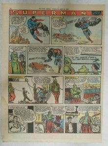 Superman Sunday Page #921 by Wayne Boring from 6/23/1957 Size ~11 x 15 inches