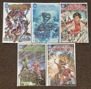 Challengers Of The Unknown #1,2,3,4,5 DC Comics NM Set All In