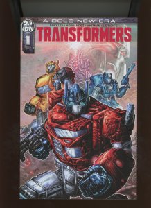 (2019) Transformers #1: 1:25 VARIANT COVER! (9.2)
